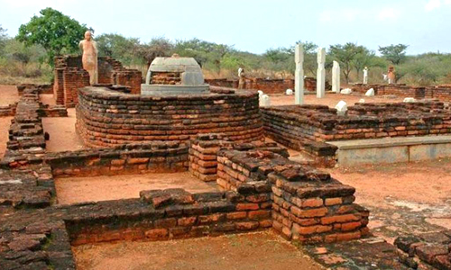 Nagarjuna Sagar Anupu – నాగార్జునసాగర్, అనుపు బౌద్ధ కట్టడాలు
