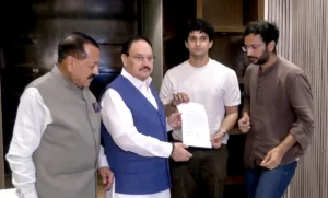 ఢిల్లీలో జేపీ నడ్డా, జితేంద్ర సింగ్‌లతో CJP ప్రతినిధులు అశుతోష్ రంకా, సౌరవ్ దాస్ చర్చలు