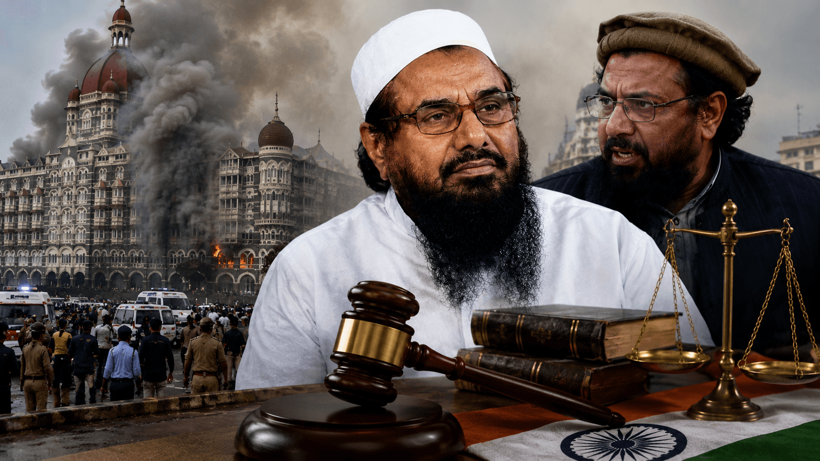 26/11 ముంబై ఉగ్రదాడుల కేసులో హఫీజ్ సయీద్‌పై భారత్ విచారణ
