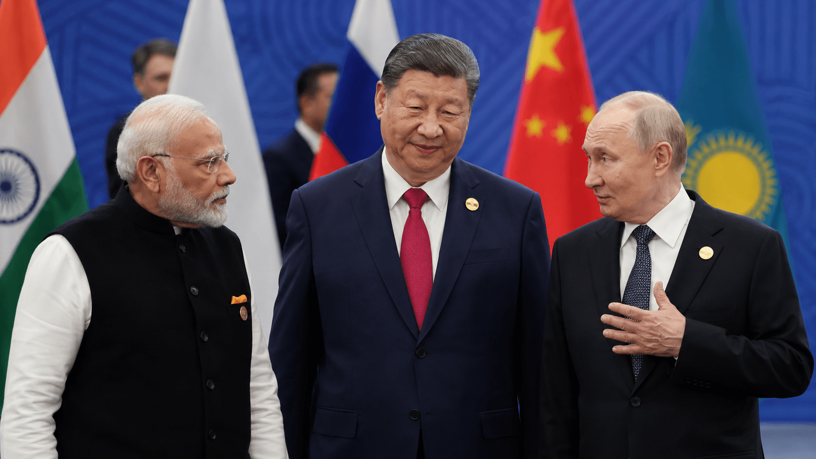 SCO సదస్సులో మోదీ జిన్‌పింగ్ పుతిన్