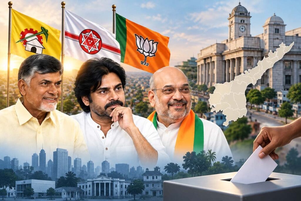 లోకల్ లెక్క తేలింది.. టీడీపీ 80, జనసేన 15, బీజేపీ 5