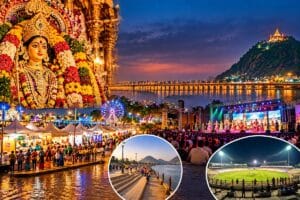 విజయవాడలో దేవీ నవరాత్రులకు భారీ ఏర్పాట్లు..
