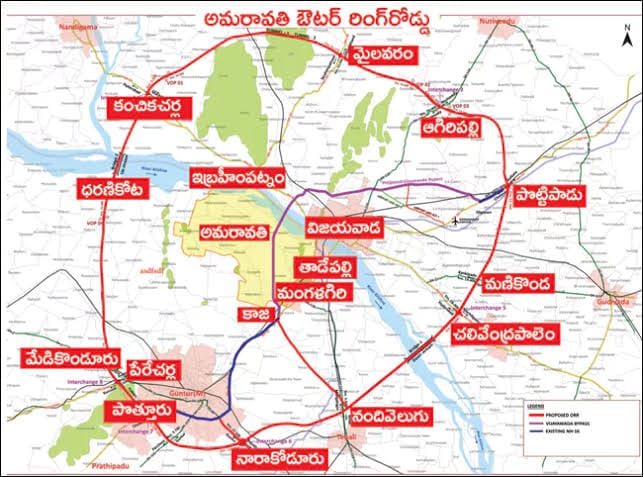 ఐదు జిల్లాలు.. 97 ఊర్లు.. 19 ఇంటర్‌ఛేంజ్‌లు