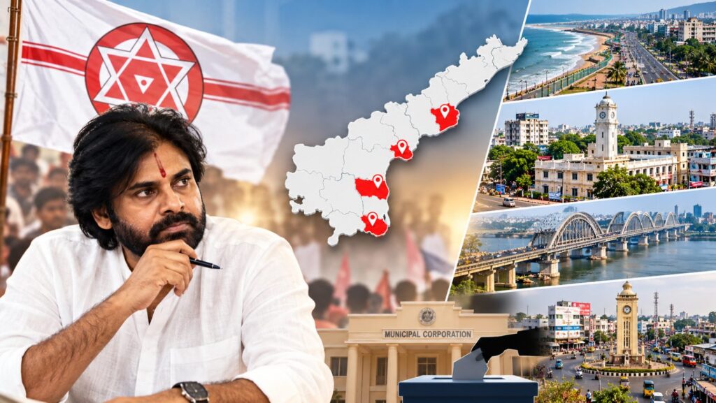 జనసేనకు ఆ నాలుగు మేయర్ సీట్లు